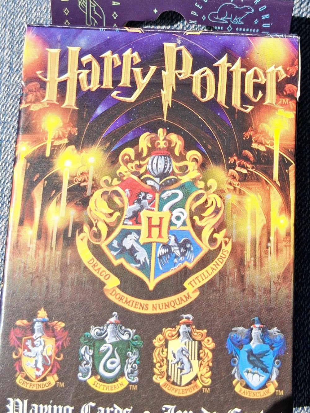 New Warner Bros. Harry Potter Playing Cards